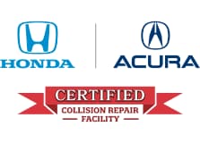 acura certified collision repair logo